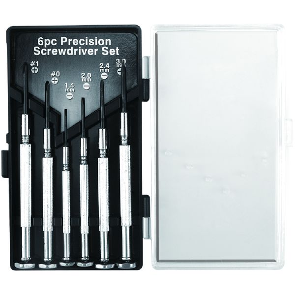 Ampro - 6Pc Precision Screwdriver Set