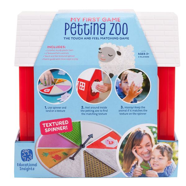 Educational Insights - My First Petting Zoo - Kids Tactile Matching Game