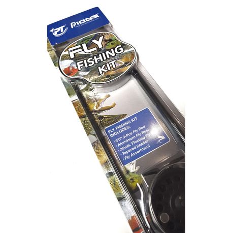 Pioneer Carded Fly Fishing Kit with Rod, Reel, Line, Leader and Flies, Shop Today. Get it Tomorrow!