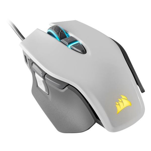 CORSAIR M65 RGB ELITE Tunable Gaming Mouse - White