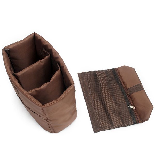 Shockproof DSLR Camera Inner Bag Insert Case-Coffee