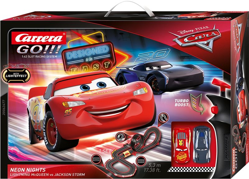 Carrera GO!!! Disney/Pixar Cars - Neon Nights Set 5.3m