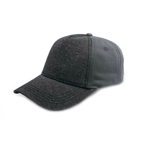 Rebound Jersey Trucker Peak Cap Hat Grey