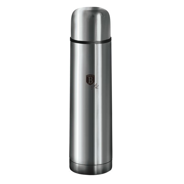 Berlinger Haus 0.75 Litre Thick Walled Vaccum Flask - Metallic Carbon