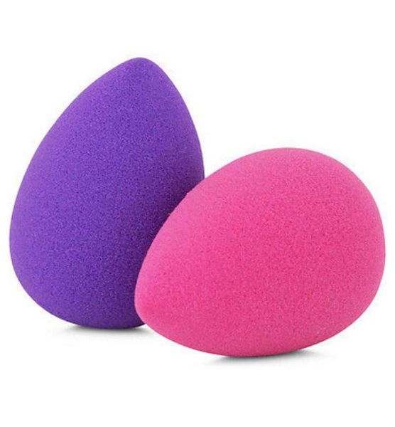 Medium Beauty Blending Makeup Blender Sponge -Pink &amp; Purple -2 Pack