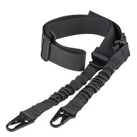 Adjustable Tactical Two Point Bungee Rifle Gun Sling Strap Black Shop Today Get It Tomorrow