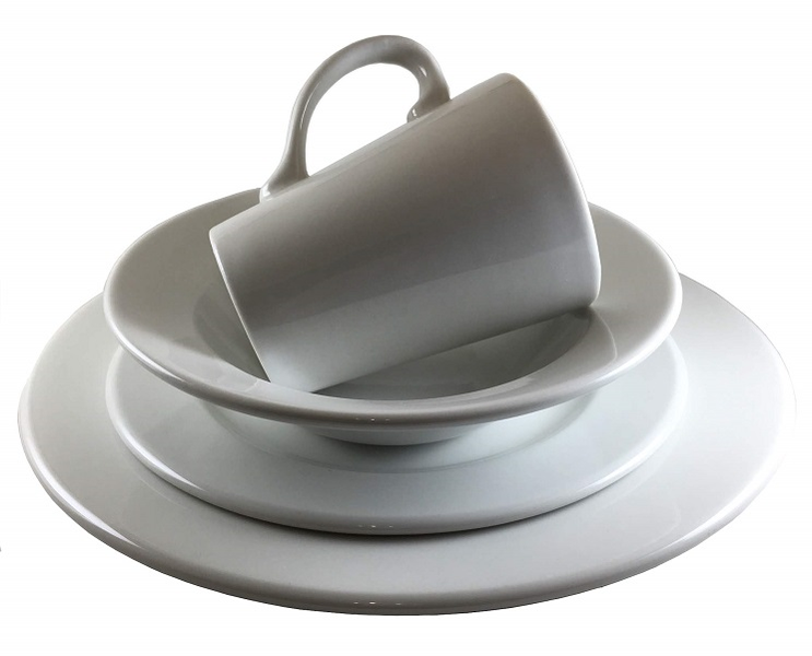 Continental China - Polaris Dinner Set 16 Piece - White