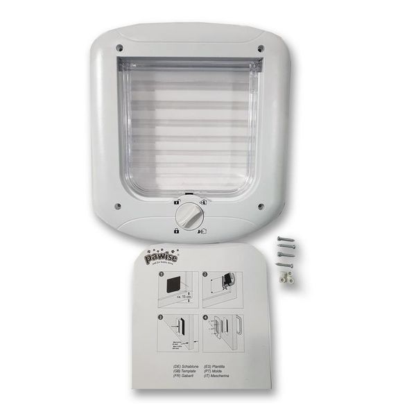 Pawise Lockable Cat Flap Large