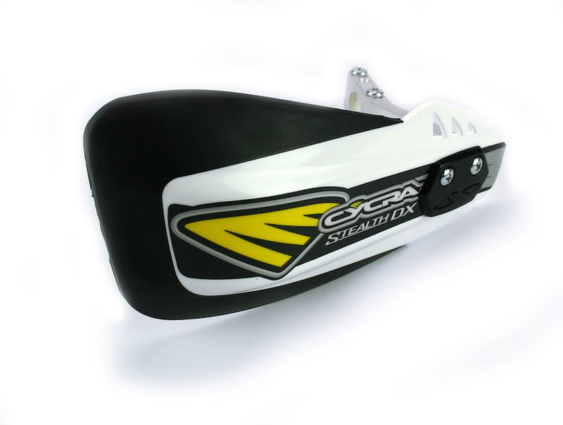 Cycra Stealth Dx White/Black Handguards image