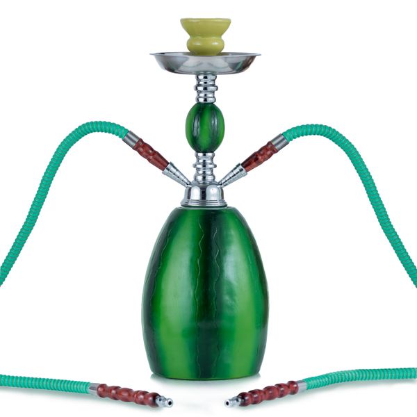 Hookah, Green Watermelon 2 Horse Shisha