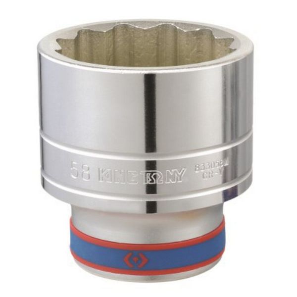 King Tony Socket Standard 1"Dr X 55mm 12P