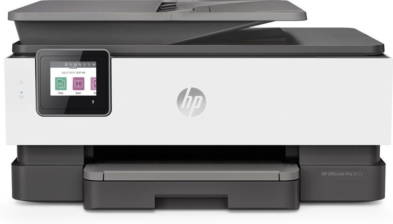 HP OfficeJet Pro 8023 4-in-1 A4 Color Printer - Print Copy Scan Fax