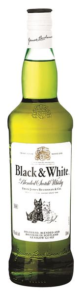 Black &amp; White Blended Scotch Whisky 750ml