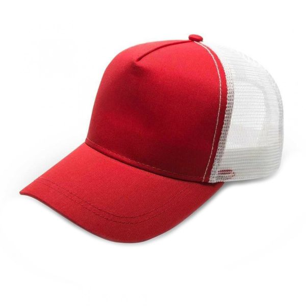 Rebound Mac Trucker Peak Cap Hat - White / Black