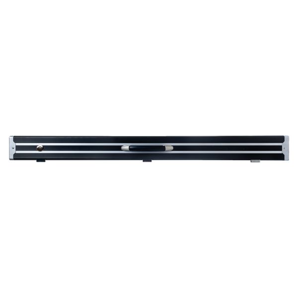 Omin Pool/Snooker Coded Cue Case Black/Silver Al image