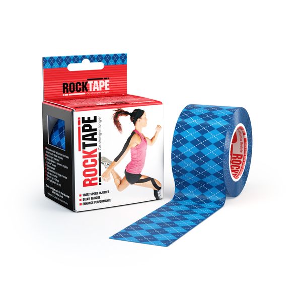 RockTape Standard Tape - Argyle Blue