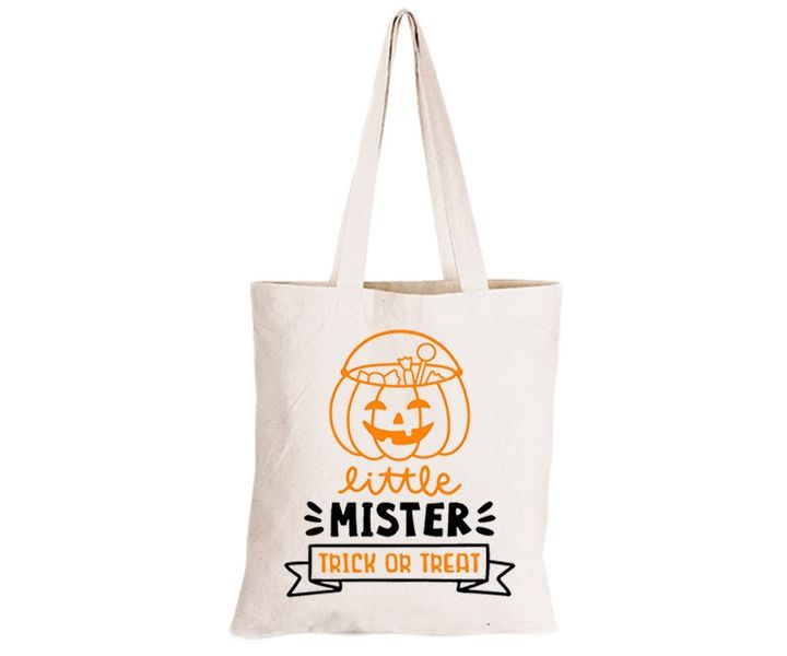 Little MISTER Trick or Treat - Halloween - Eco-Cotton Trick or Treat Bag