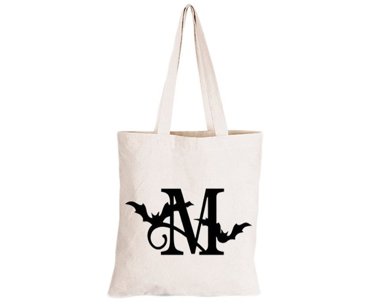 M - Halloween Spiderweb - Eco-Cotton Trick or Treat Bag
