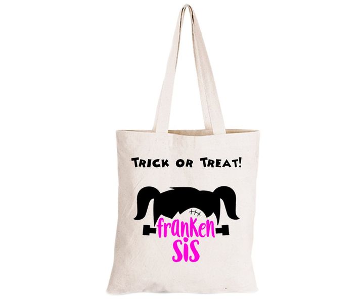 Franken SIS - Halloween- Eco-Cotton Trick or Treat Bag