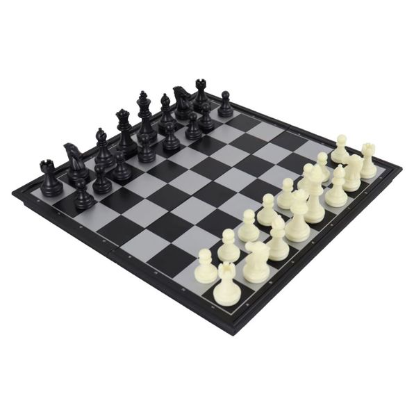 Magnetic Chess &amp; Checkers Set - 30cm