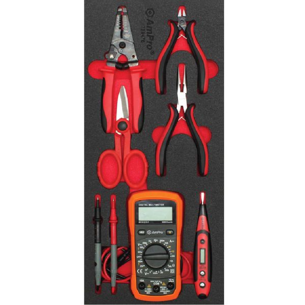 Ampro - 6Pc Electrician Tool Set