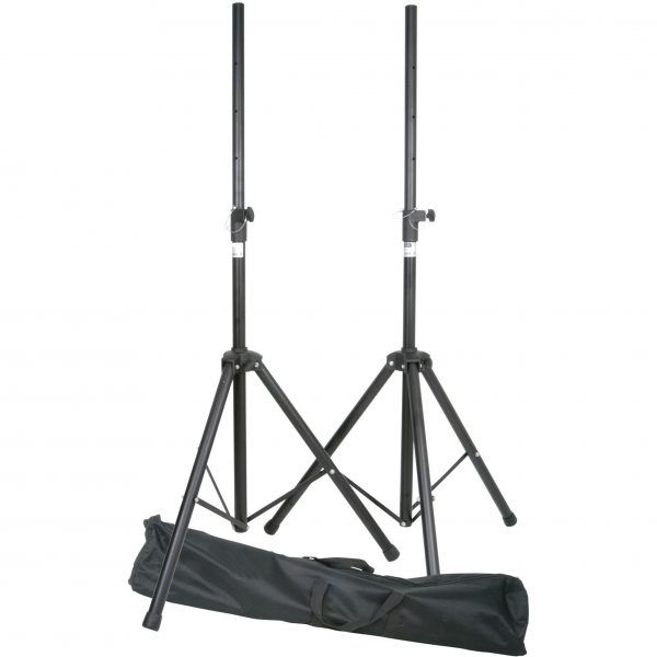 Speaker Stands Steel - Set of 2 in Carry Bag