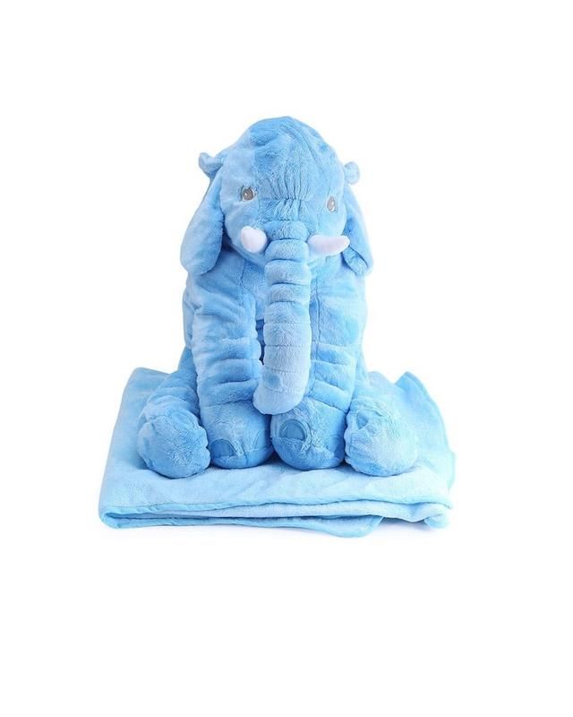 Comfy Soft Baby Elephant Pillow with Plush Blanket Blue Shop Today. Get it Tomorrow