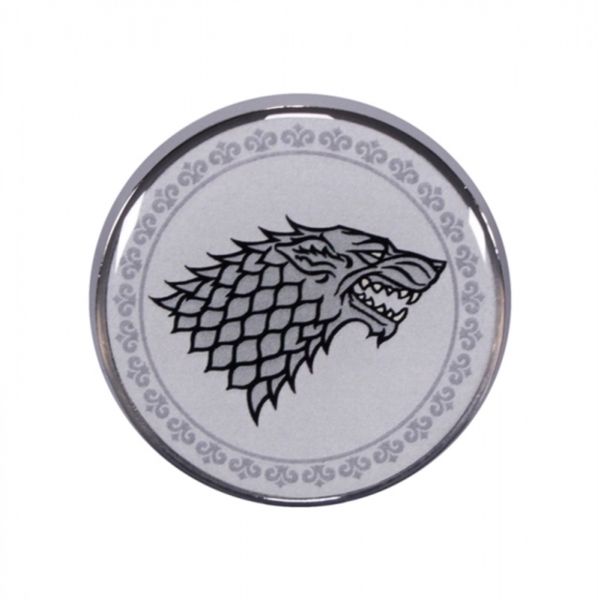 Game Of Thrones - Stark Badge Enamel (Parallel Import)