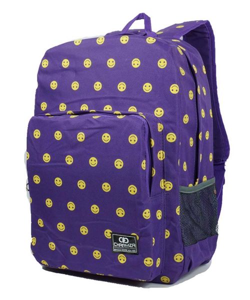 Emoji School Bag 20 Liter - Purple