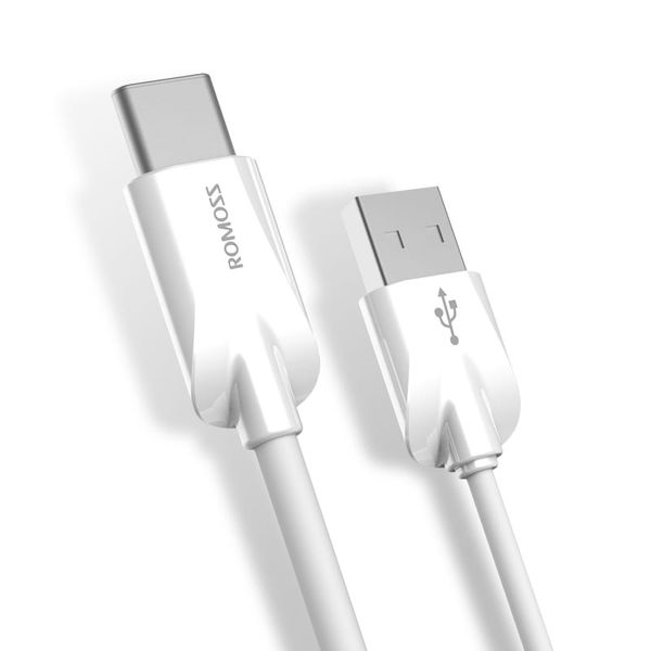 Romoss USB to USB-C 1m Cable - White