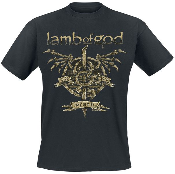 Rock Ts Lamb of God - Wrath