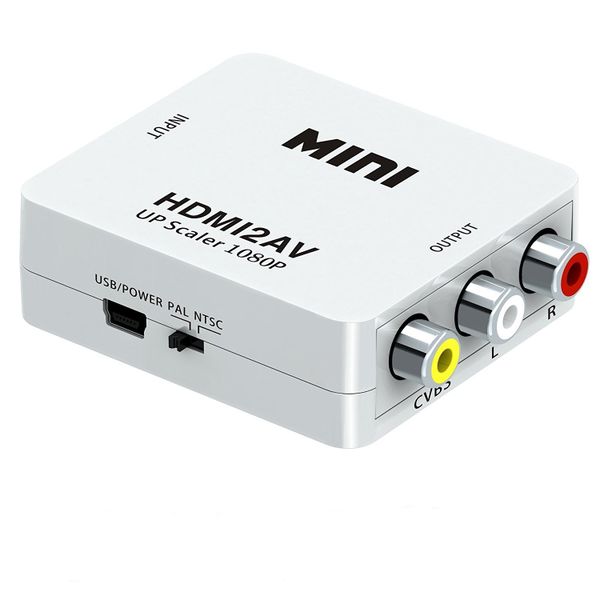 Mini HDMI to AV 1080p Converter