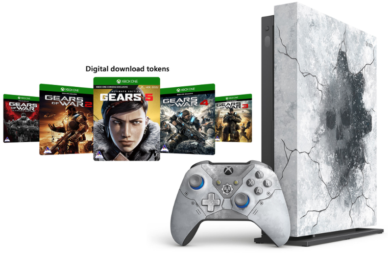 Xbox One X 1TB - Gears of war 5 Limited Edition Console (Xbox One)