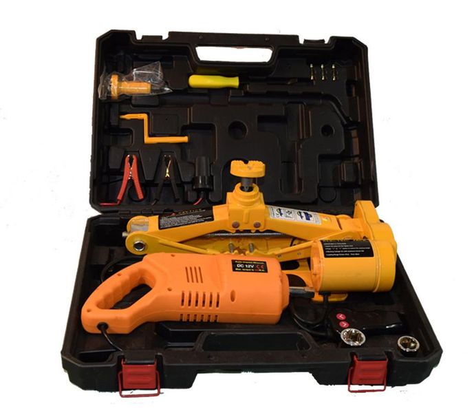 Emergency 12V 3Ton Electirc Jack 2 in 1 Jack and Electric Wrench