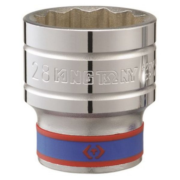 King Tony Socket Standard 1/2"Dr X 36mm 12P