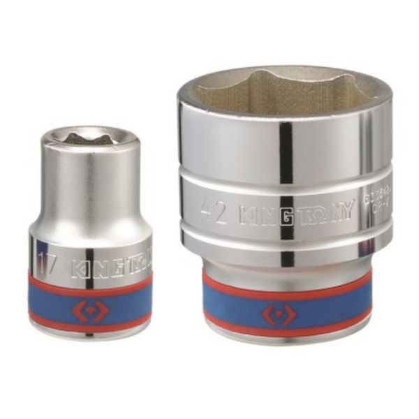 King Tony Socket Standard 3/4"Dr X 34Mm 6P