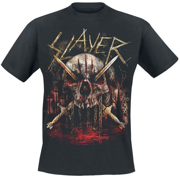 Rock Ts Slayer - Golden Swords 3 Slashes