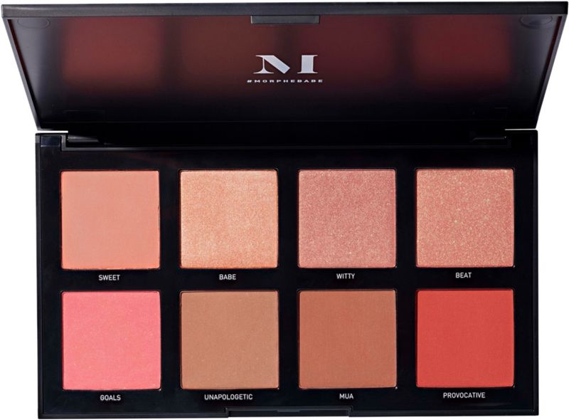 Morphe - 8W Warm Master Blush Palette (8 Colours)
