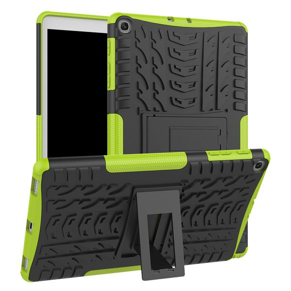 Rugged Hard Cover Stand for Samsung Galaxy Tab A 10.1 (2019) Black