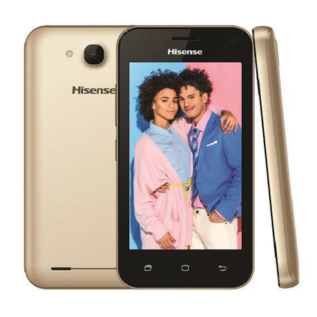 hisense gold phone