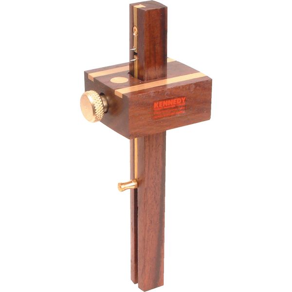 Kennedy Brass Plated Rosewood Mortice Gauge