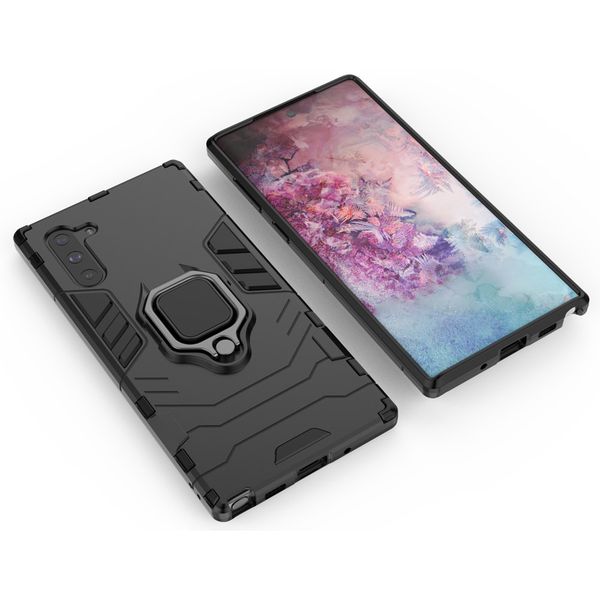 Kickstand Armor Stand Tiger Case for Samsung Note 10 Black