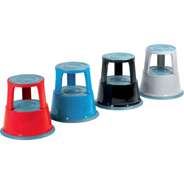 Lincoln Kick Stool Metal Red image