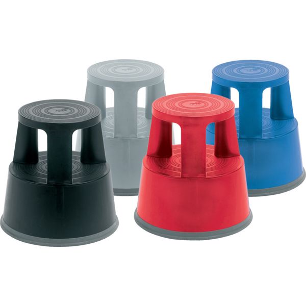 Lincoln Kick Stool Plastic Blue image