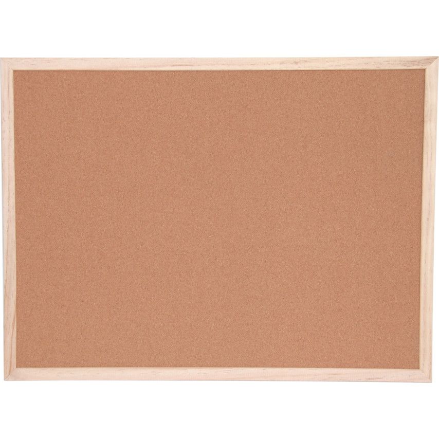Offis Cork Notice Board 450X600Mm Wood Trim Shop Today. Get it