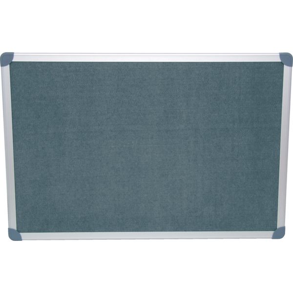 Offis Executive Felt Notice Board 1200X900Mm Gryal Trim