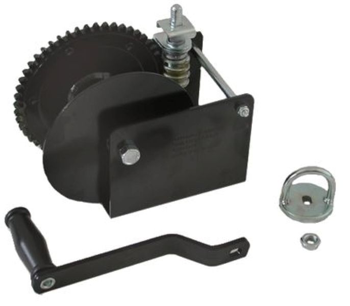 Worm Gear Hand Winch - 1360kg (3000 Pound) Capacity