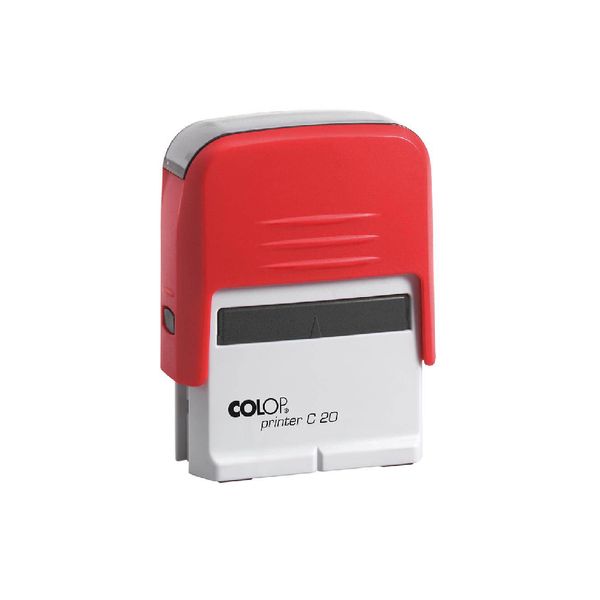 Colop C20 Self Inking Rubber Stamp - Processed - Red Ink