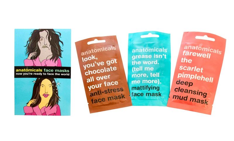 Anatomicals Now You're Ready To Face The World - Face Mask Envelope