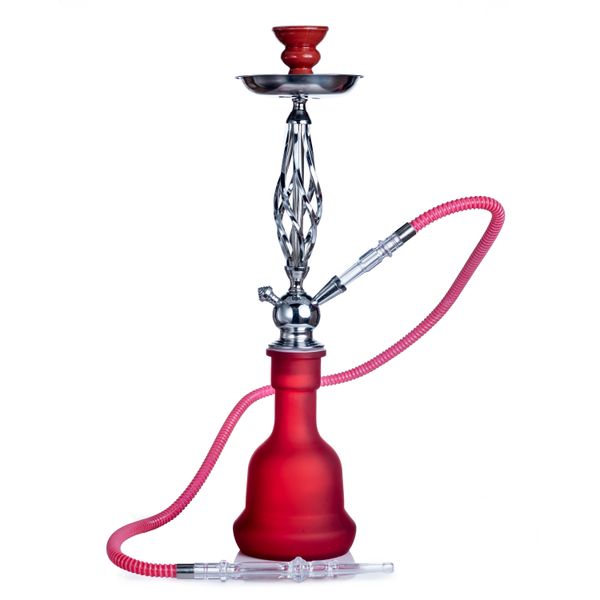 24 Inches Large Hookah 6 inches Base Single Hose Glass Hookah